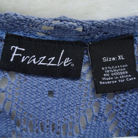 🌵 Frazzle Knit Blouse Top XL - Picture 5 of 5